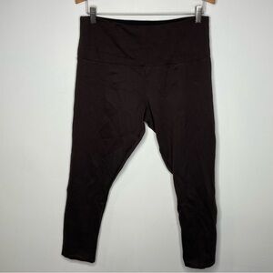 Lyssé brown leggings size large